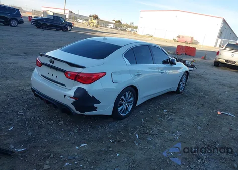 2016 Infiniti Q50 3.0T Premium из США, поврежденный, VIN JN1EV7AP5GM300747